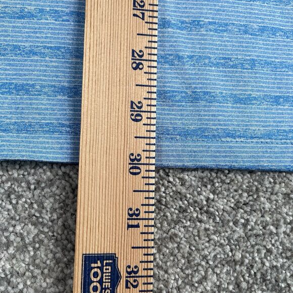 Nike Vapor Stripe Mens Dri-Fit Golf Polo Shirt Performance Blue Size XL - Picture 10 of 11